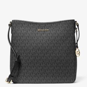 Michael Kors Black and Gray Crossbody